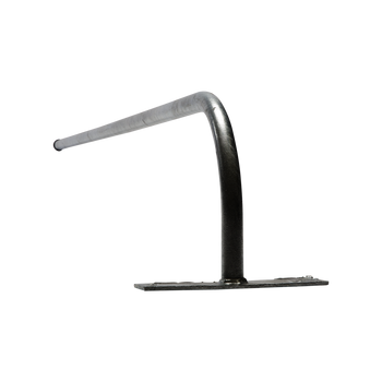 Hot dipped galvanised curved fascia bracket for timber installations