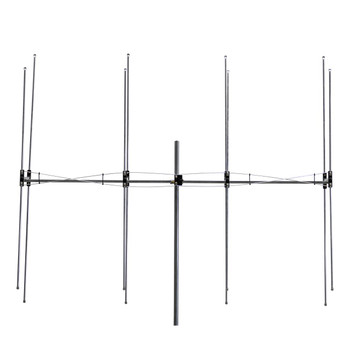 Regional fringe VHF antenna with 10-12dB gain