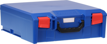 StorageTek Case Large ABS Lid c/w dividers-Blue