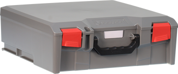 StorageTek Case Large ABS Lid c/w dividers-Grey