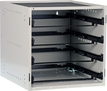 Cabinet holds 4 x STS Small Cases