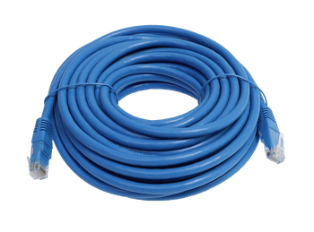 10m High-speed 10GBASE-T CAT6  RJ45 blue patch lead 