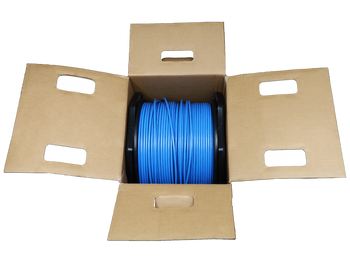 Opened Hills Antenna CAT6 Pull Box Blue Cable with Anti-Crosstalk Spline