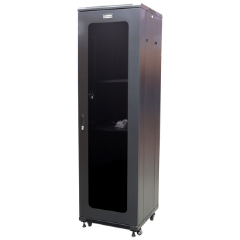 Datatek 42U 600x600 full-height server cabinet fully loaded Australia