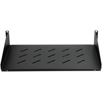 Datatek 2U shelf with 20kg load capacity and included cage nuts
