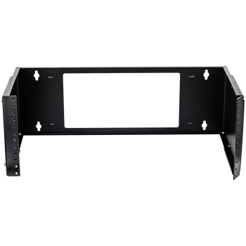 Sliding depth adjustment on Datatek 4U wall mount bracket from 245-345mm