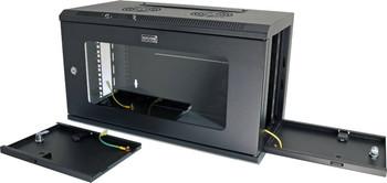 DataTek 6U cabinet with lockable removable side panels