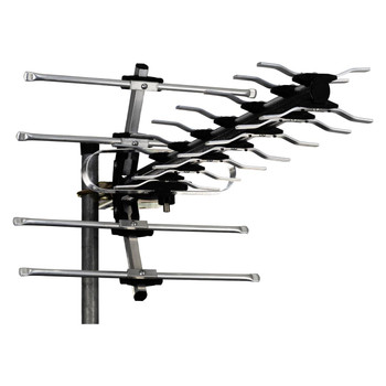 LTE Series 01BUWX16L 16-element premium Yagi UHF antenna in charcoal hammertone for metropolitan reception