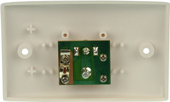 Saddle and screw PAL connector rear view