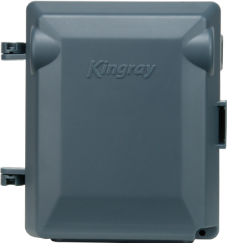 Front view of Kingray MHW35 weatherproof housing