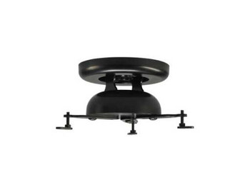 Close-up of Black Sanus VMPR1 Ceiling Projector Mount