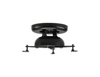 Close-up of Black Sanus VMPR1 Ceiling Projector Mount