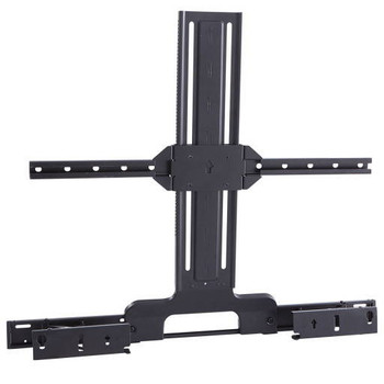 Front view of Sanus WSSATM1 Extendable Soundbar TV Mount for Sonos Arc and Arc Ultra