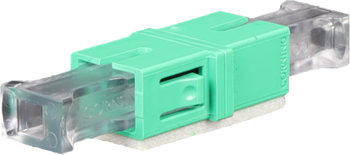 Digitek Optical Fibre Lead Joiner SC/APC Green single-mode fibre coupler