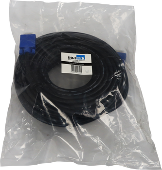 Premium hang-sell pack of Digitek 06VGA20 20m VGA lead with label
