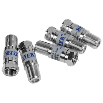 Group of High-performance Digitek F-Type 12dB signal attenuator, prevents signal overload and interference across 5–1000MHz