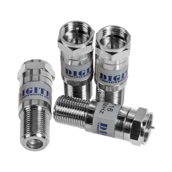 Group of High-performance Digitek F-Type 16dB signal attenuator, reduces interference and prevents signal overload across 5–1000MHz
