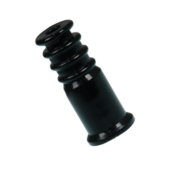 UV-stabilized PVC protective boot for outdoor coaxial installations