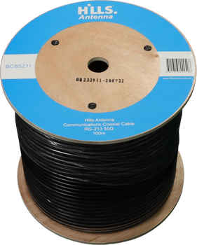 High-quality 50 Ohm coaxial cable for 2-way radio communications