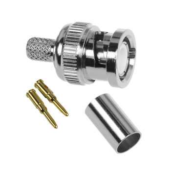 Digitek RG59 BNC Male Connector for CCTV video cables