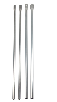 Adjustable pre-galvanised staybar for mast installations