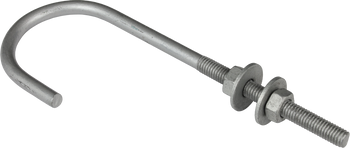 High-strength Digitek J-Bolt for secure anchoring