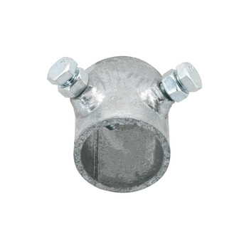 Galvanised Digitek 32mm stay bar collar close-up