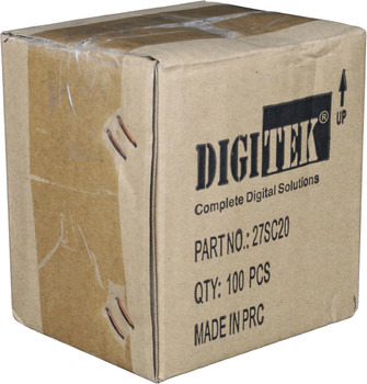 Box of 100 Digitek 20mm Half Saddle Clips