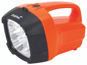 Eveready DOLLN6VQ Dolphin MK7 industrial orange lantern with 250m beam
