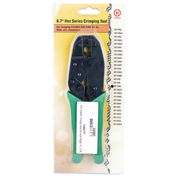 Hanglong Tools Professional fiber series crimping tool kit for RG58 cable terminations