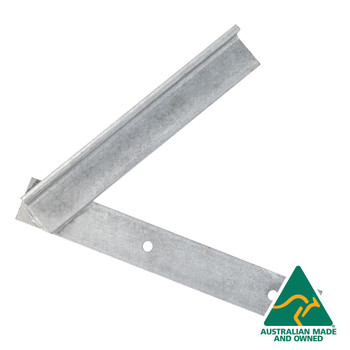 Australian made antenna riser bracket with hot dipped galvanised finish