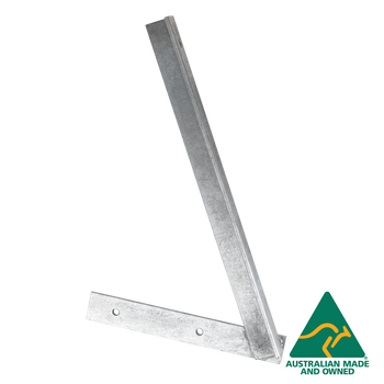 Australian made antenna riser bracket with hot dipped galvanised finish
