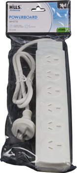 Hills Antenna 6 way power board with overload protection white