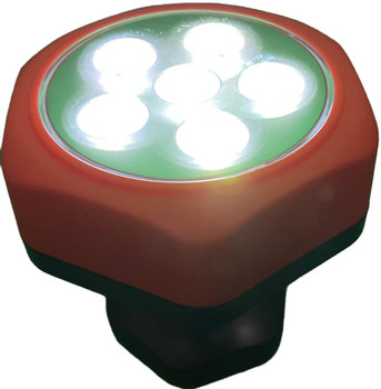 Portable LED work light with adjustable ball joint and magnetic base