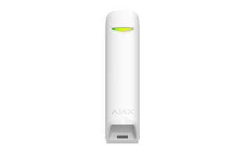 Ajax MotionProtect Curtain White wireless indoor curtain detector