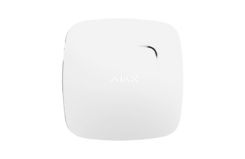 Ajax FireProtect Plus 2.0 White wireless smoke, CO, and temperature detector