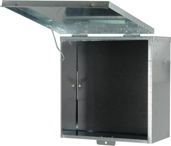 Digitek 27MB1818U 18x18 inch small ACT/NSW meter box with galvanised steel and powder-coated finish