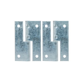 Pair of Digitek 27MH Insulating Panel Hinges, highlighting robust construction for top-hinged door support in electrical enclosures