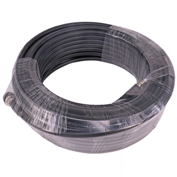 Roll of the black UV-stabilised 25-metre LL400 coax cable with FME female and N male connectors, great for versatile antenna or radio reaches
