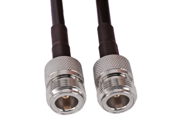Up-close view of Hills Antenna N Female to N Female in LL240 Cable