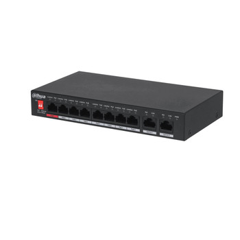 Dahua 8-Port PoE Ethernet Switch with Hi-PoE Support
