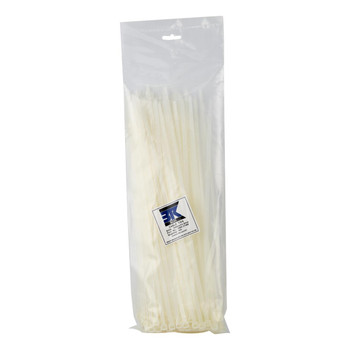 Clear Nylon Cable Ties 300mm