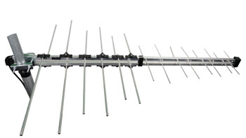 Folding Metropolitan combination antenna with F-Type connector and rubber boot