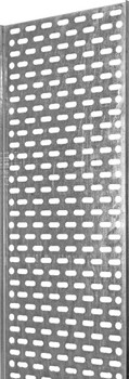 Side view of Digitek 225mm perforated cable tray