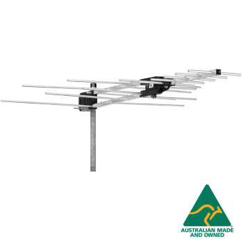 Hills Antenna 01TBUV5-4G Tru-Band 5 Element front view