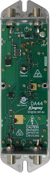 Kingray DA44 distribution amplifier back view 