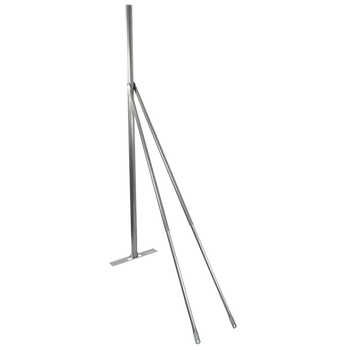 Hills Antenna FB607314 1.8m Metal Roof Mount – Pre-Galvanized Steel Mast with Telescopic Stays