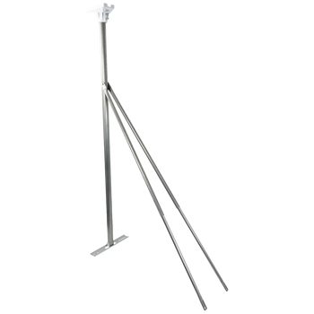 Hills Antenna FB607327 Kit – 1.8m Metal Roof Mount with Starlink GEN 3 Pole Adaptor