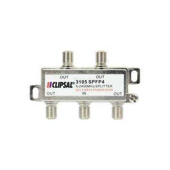 Clipsal 4-Way 5-2400MHz F Type Splitter front view