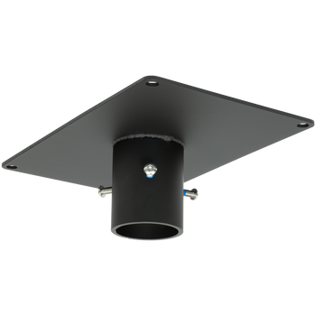 Starlink Flat High Performance Dish Pole Adaptor Bottom Angle View